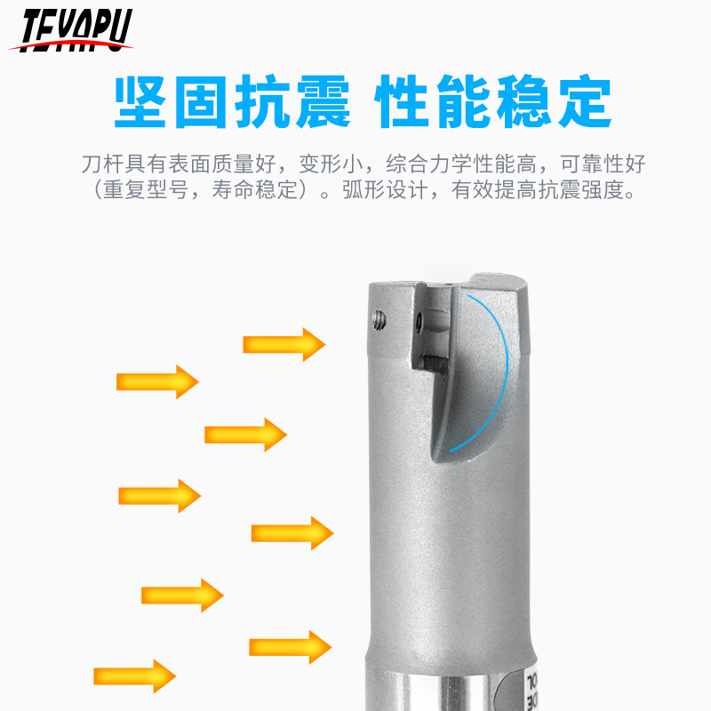 bap300 400r emr ese铣刀杆17r0.8 30r5 ego数控刀把杆圆鼻铣刀