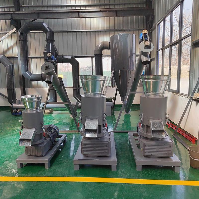 热销秸秆颗粒燃料生产加工设备全套生物质颗粒压缩机械燃料制造机
