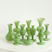 新款 花瓶洛可可小花瓶玻璃插花养花瓶迷你水培桌面摆件批 ins时尚