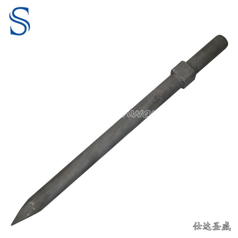 适用威克BH23内燃捣固机尖镐钎十字镐（27*80*470）