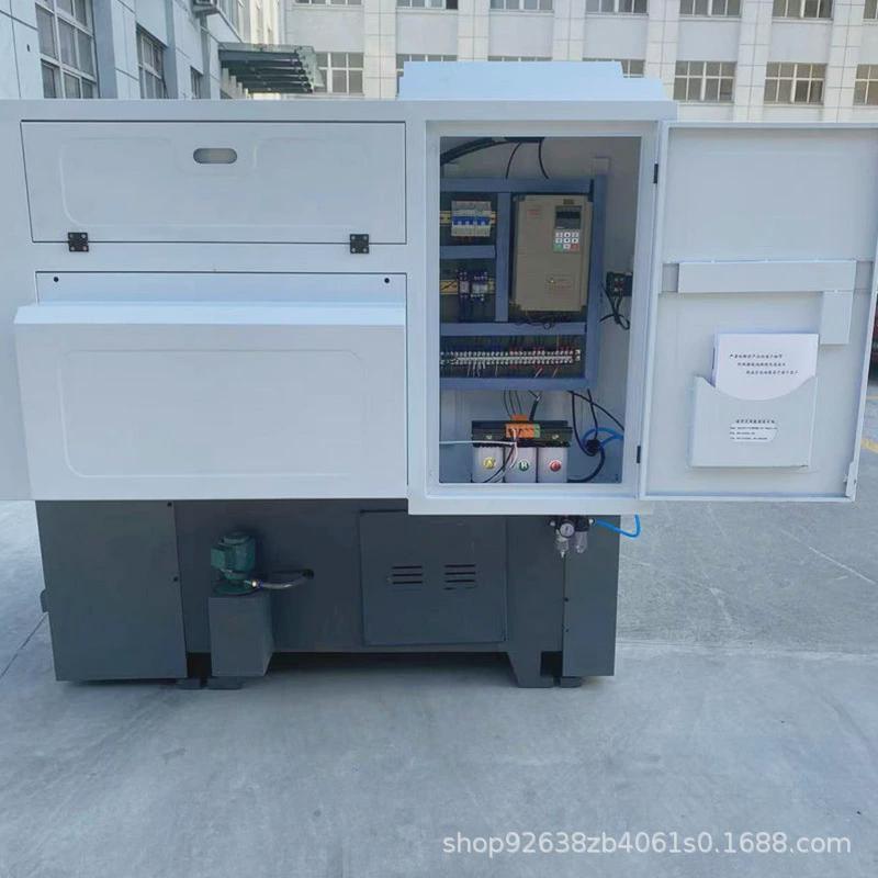 TY40J小型线轨排刀数控车床可配置多根油膜长棒料送料机