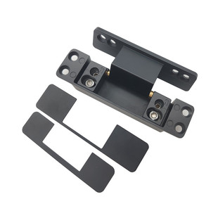 二维可调隐藏铰链铝木门二维可调合页极窄门铝框隐藏式二维合页