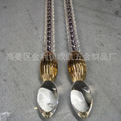 门把手把手水晶玻璃不锈钢新中式 欧凯定制轻奢简约别墅玻璃门拉手