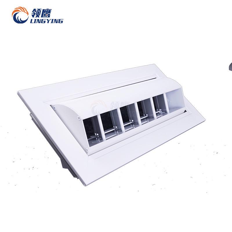 新风鼓形铝合金出风口鼓型出风口新风系统鼓型风口可调出风口