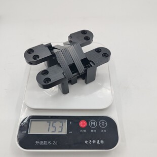 28*118十字铰链加大6号十字暗较隐形门暗藏180度折叠十字合页