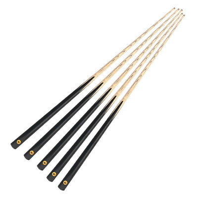 黑八英式通杆中八10mm小头台球 单节斯诺克球杆公杆台球杆配件cue