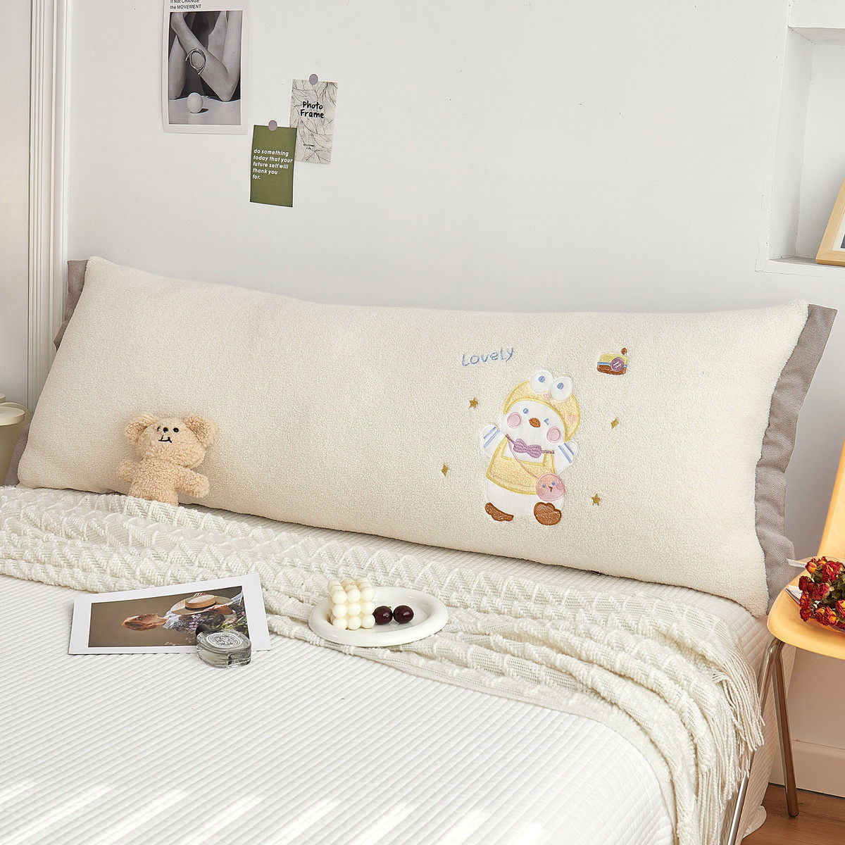 床头靠枕可爱公主床榻榻米靠垫学生宿舍护腰卧室长条沙发靠背软包,居家布艺,床头靠垫,淘宝优惠券,粉丝福利购,淘宝优惠卷