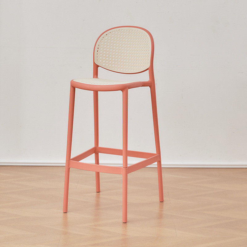北欧吧椅轻奢酒吧户外凳家用塑料靠背吧台凳前台椅高脚网红吧凳子,商业/办公家具,酒吧椅,淘宝优惠券,粉丝福利购,淘宝优惠卷