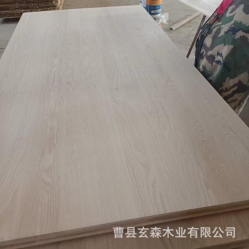 北美fas橡木拼板红橡木直拼板烘干实木大板桌面家具橡木地板板