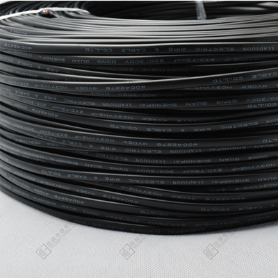 胜纯铜电线厂家vde/h03vv-f2*0.75平方无氧牌足铜电源插头护套线