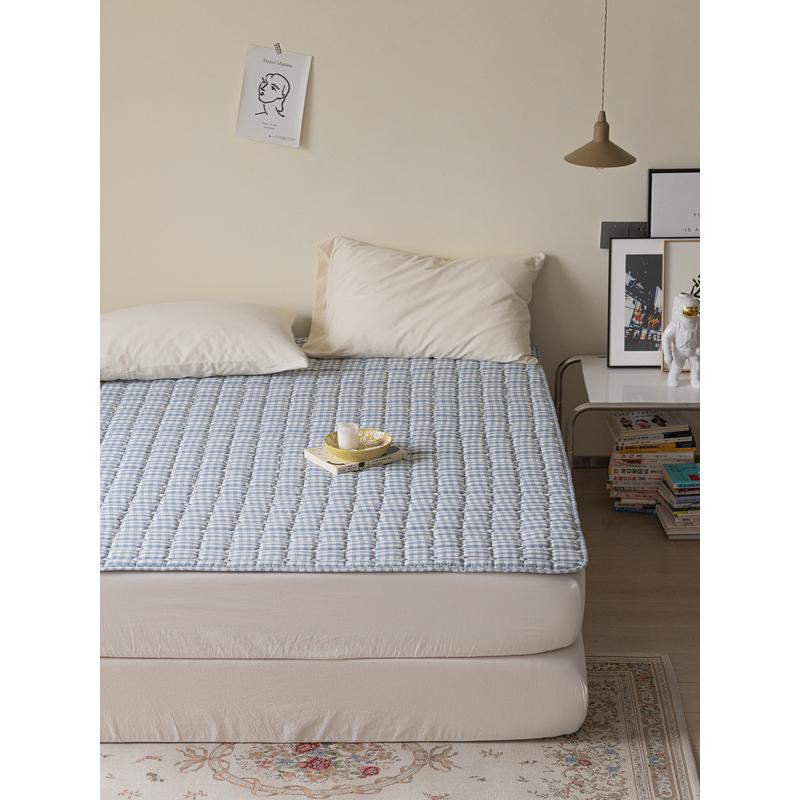 Y禊3全棉棉花床垫软垫家用垫褥水洗棉床褥垫防滑薄褥子垫被保护