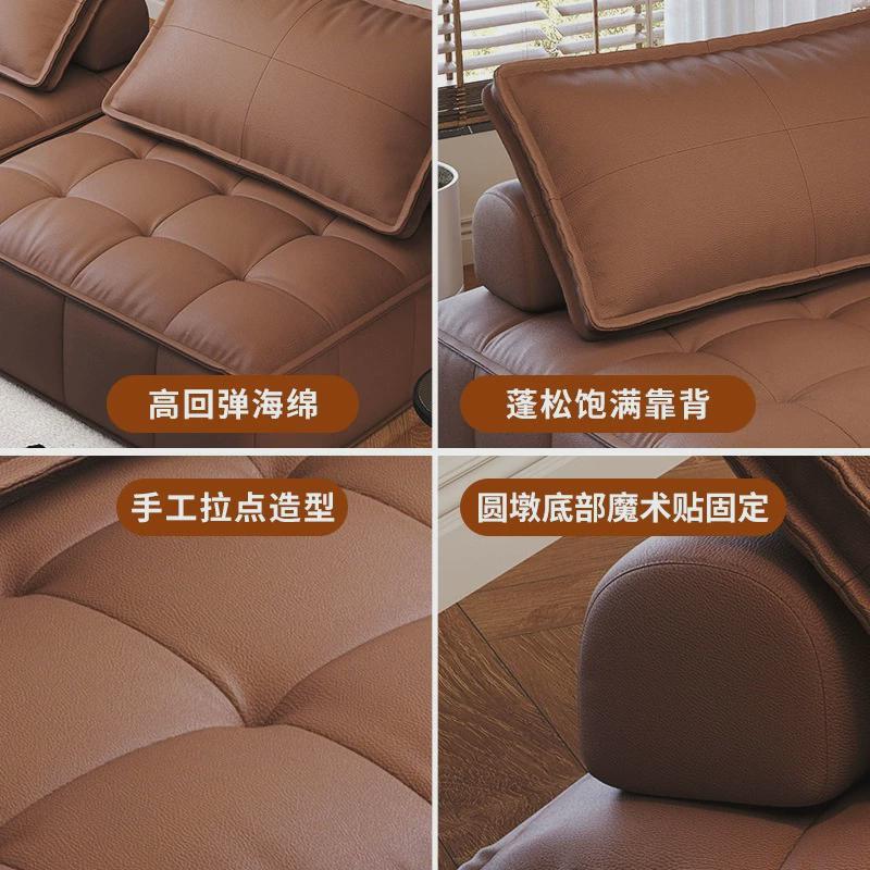 热销懒人沙发巨大榻榻米可睡可躺卧室房间单人小沙发组合豆腐块沙