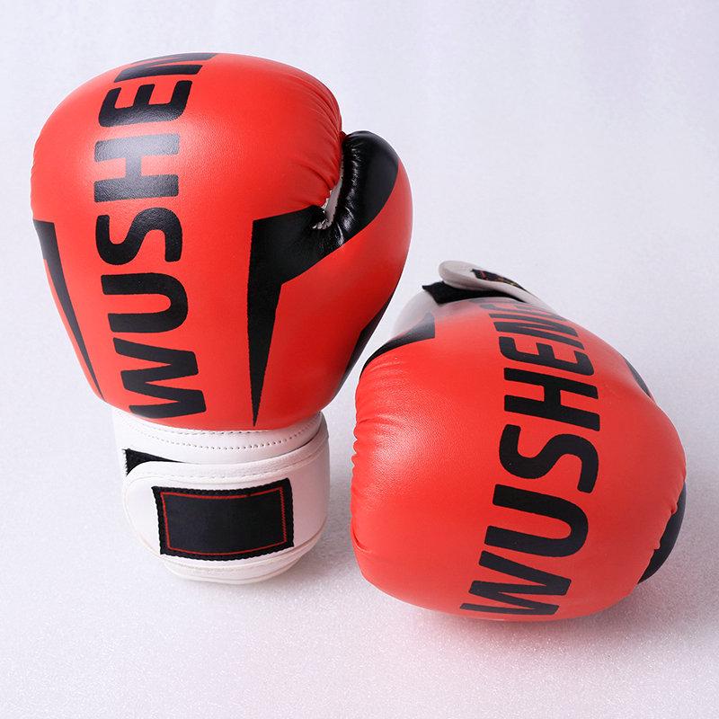 字母款儿童一次成型款拳击手套跆拳道搏击拳套训练散打
