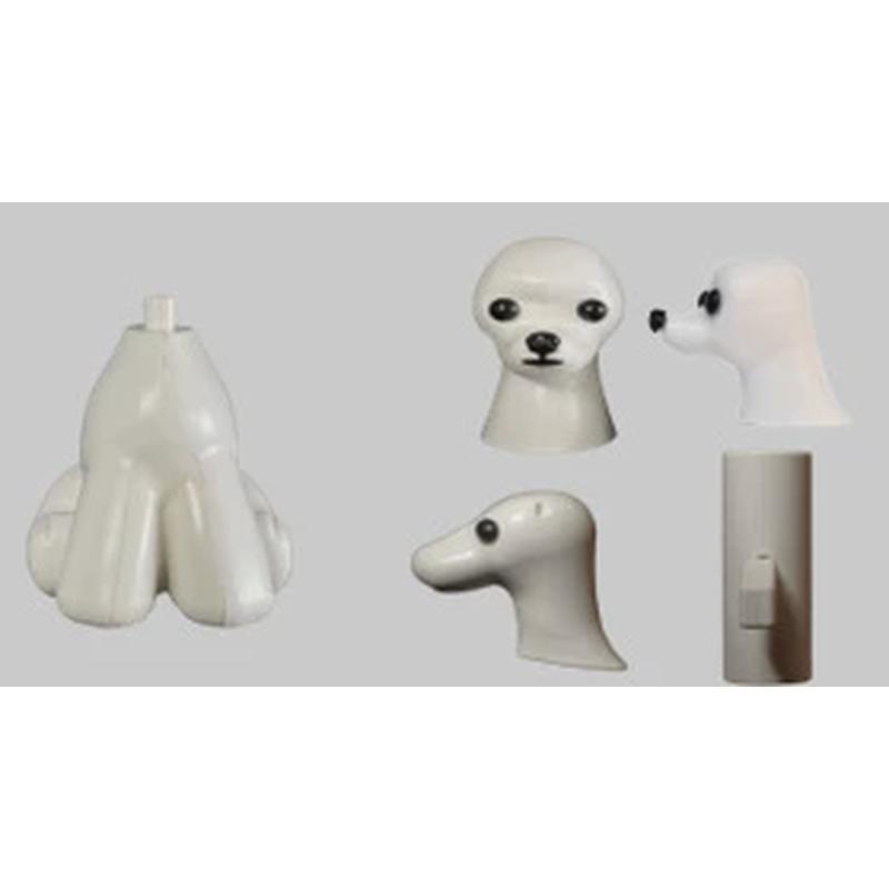 瑞宠仿真毛美容假狗模型宠物培训学校用狗标准骨架泰迪模特全身毛