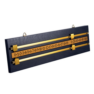 台球桌沙狐球桌台球配件计分板实木金属计分板计分条计分串s