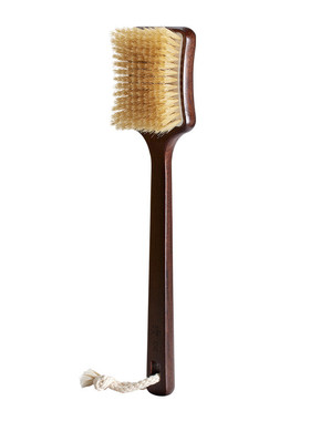 z655【立即购】乌檀沐浴刷浴刷洗澡刷木软毛猪鬃毛身体刷按摩刷