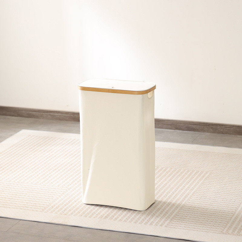 家用脏衣服收纳筐牛津布可折叠脏衣篓洗衣篮带盖脏衣篮脏衣桶