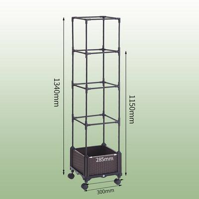 爬藤箱加厚户外家庭楼顶阳台种植箱种植箱组合种菜盆