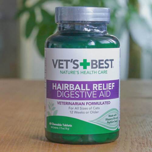 绿十字猫草片化毛猫咪去毛球化毛膏吐毛球60片