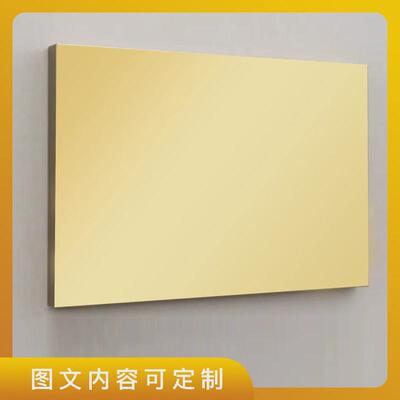 厂家直供公司名称广告牌不锈钢腐蚀刻牌铜牌企业门牌钛金铭