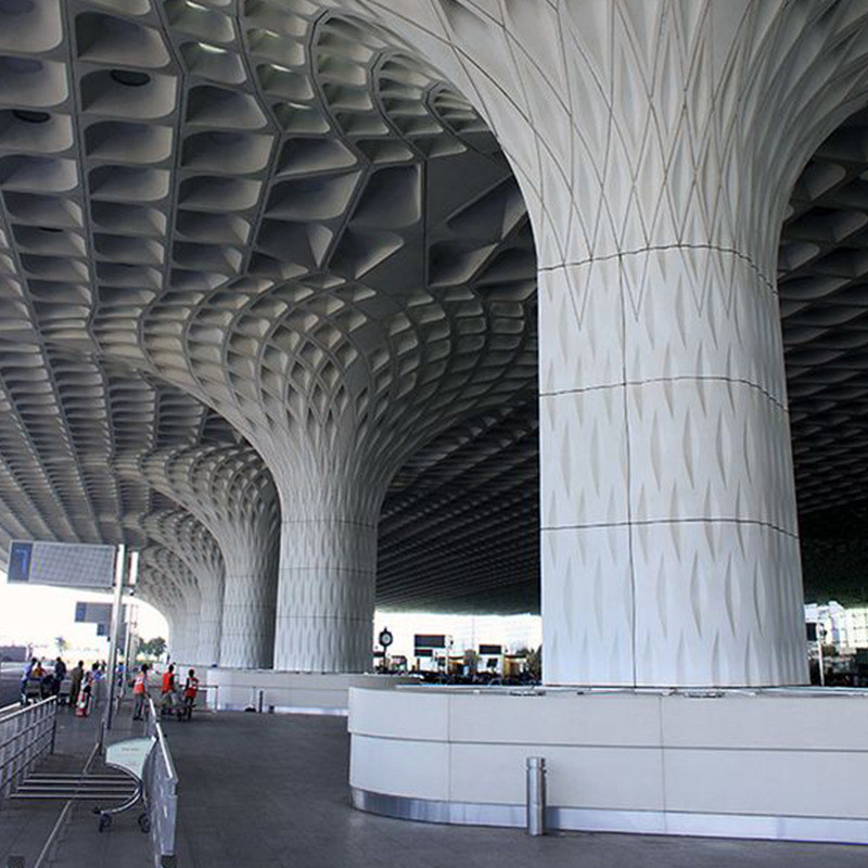 厂家grg拦河墙面散体墙面生产肌理板grg墙体装饰grg吊顶造型扩