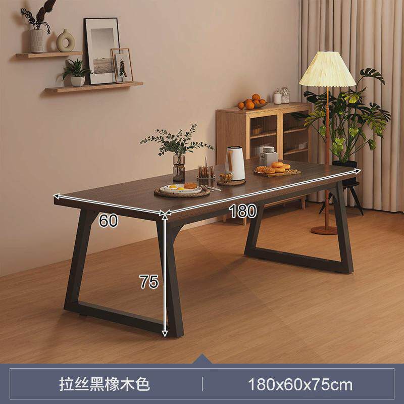 餐桌家用小户型出租房简约吃饭桌子长方形餐桌椅组合商用饭店桌子