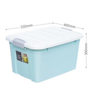 9wor禧天龙三个装 悦整理箱衣柜家用置物 收纳箱衣物彩超大容量换季