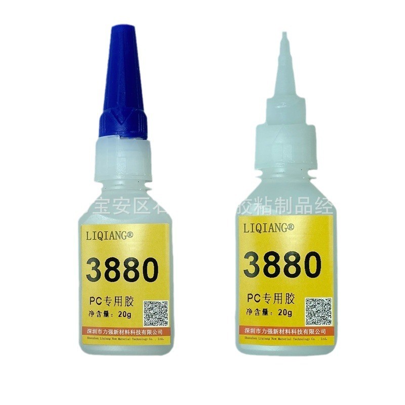 热销3880pvc胶水粘塑料pc瞬干胶缝隙填充密封快干胶低白耐高温强