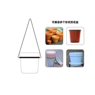 饰铁艺花盆挂架金属摆花盆架黑色园艺家庭阳台厂家花架 源头装