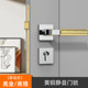 出口货源锤纹美式 黄铜门锁复古静音磁吸卧室内房门实木门把手锁具