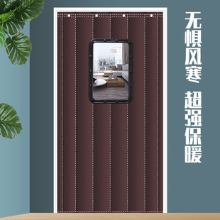 门帘保暖工厂雨门帘厂家 防水加厚牛津布棉门帘超市防风商场冬季