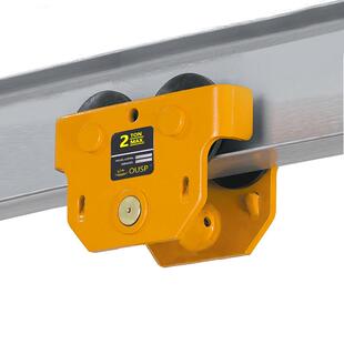 环链电动葫芦跑车行车工字钢小车手动移动移动跑车0.5吨-5吨行吊