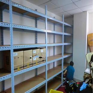 可拆式展示货架平万能角钢角铁置物架库房家用组合展示多层台架