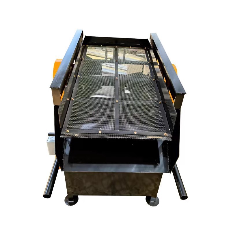 小型震动筛沙机工地振动筛土机沙石分离机移动式砂石分离设备新款