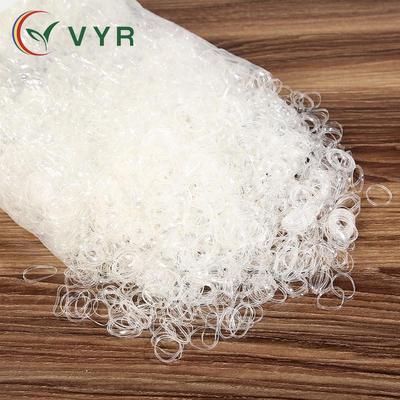 3024tpu透明环保一次性头绳橡皮筋强拉不断防耐高温橡皮圈抗老化