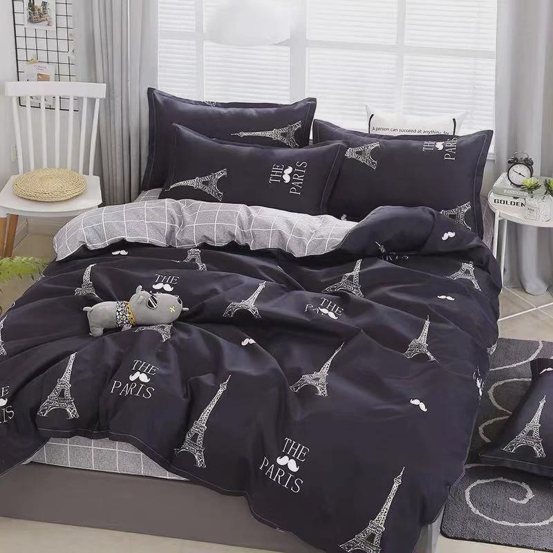 单双送四件套床单被套春秋被冬被芯枕套枕头学生宿舍被子人三件套