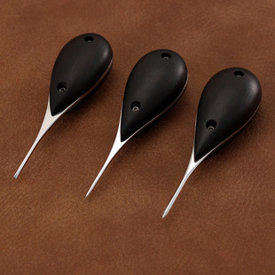 黑檀 高 端 手工 皮革工具 圆锥法锥菱锥手工diy皮革平锥棱锥4863