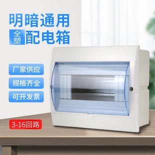 强电箱面板豪华通用款透明多位盖板电控盒盖板明暗装电箱面盖