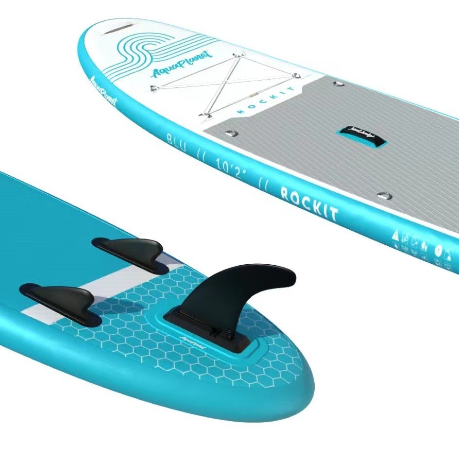 新款SUP双层桨板划水板静水板全能板冲浪板充气浆板瑜