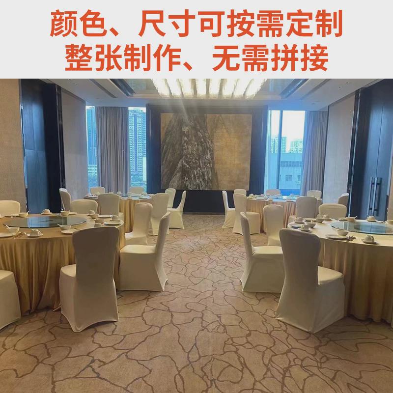 按需定制宴会厅商场商用地毯耐脏易打理轻奢客厅别墅全屋家用地毯