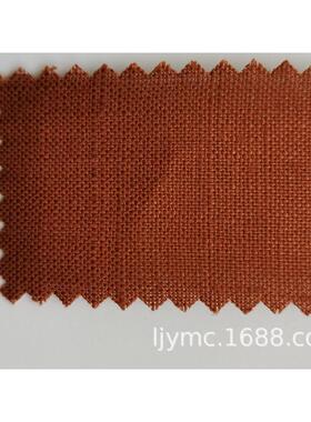 秋冬款纯白色亚麻家居厚布厨房烘焙面包纯亚麻桌布餐巾窗帘布1A99