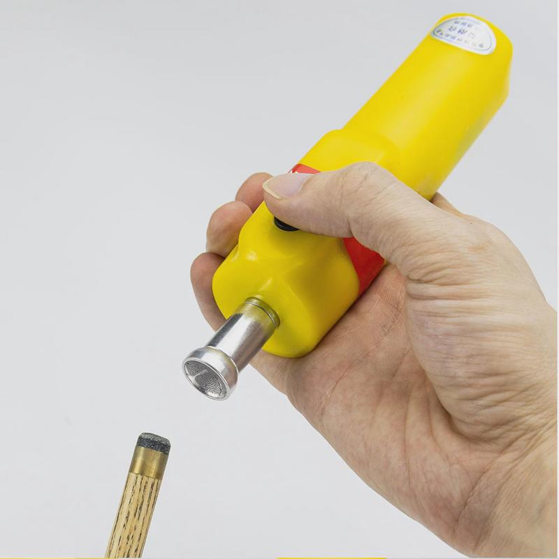 台球杆皮头电动打磨器台球皮头修理工具形桌球杆换枪头弧度修杆器