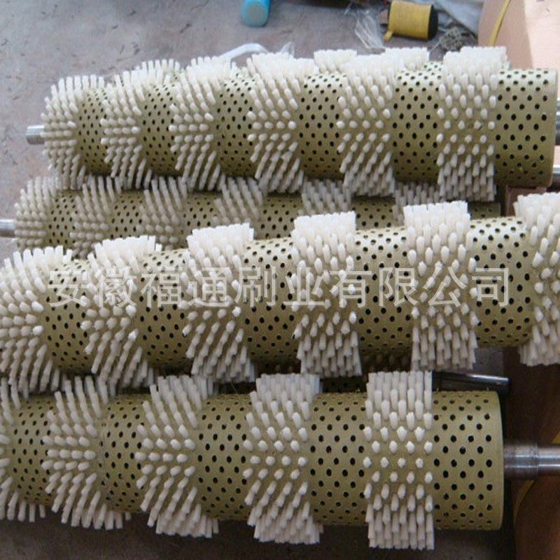 厂家供应工业尼龙丝机械除尘毛刷辊清洗毛刷辊毛刷辊毛刷辊
