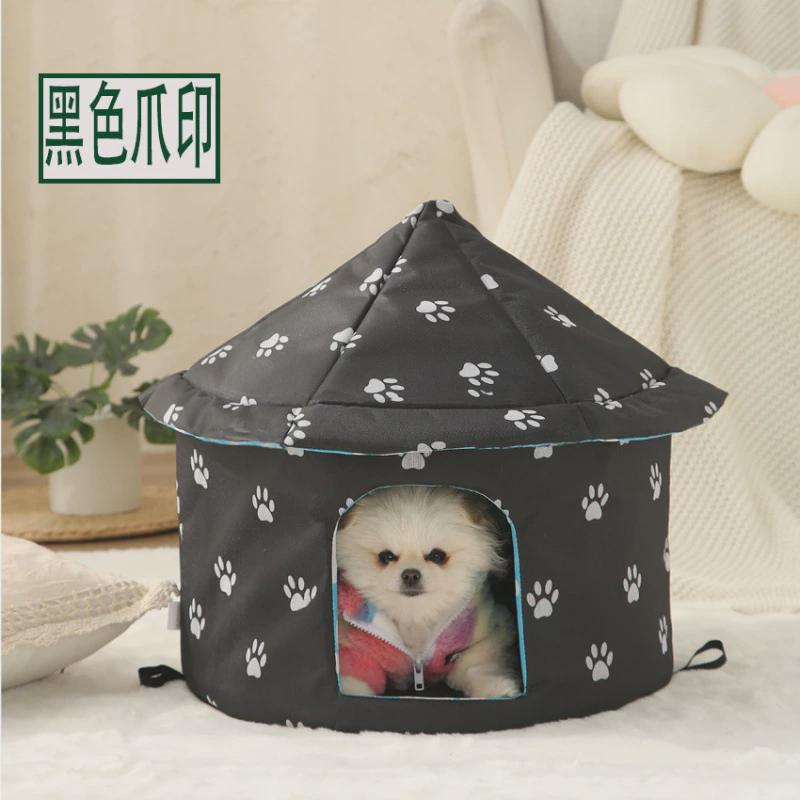 户外猫窝猫屋防水宠物窝防寒猫窝狗窝牛津布可拆洗猫舍流浪宠物屋