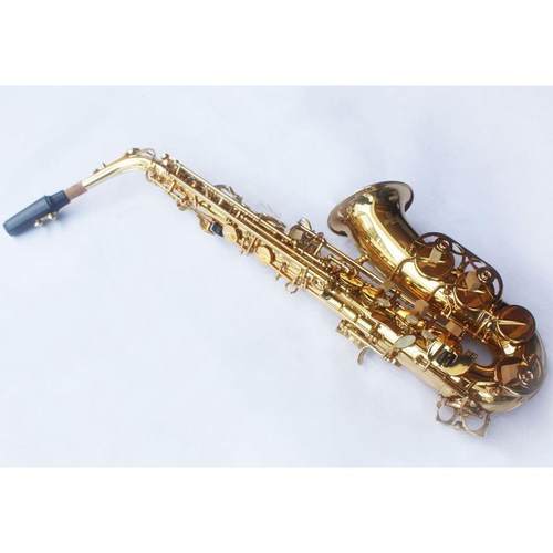 新宝萨克斯乐器中音萨克斯降e（f）弯管萨克斯风初学业余专用