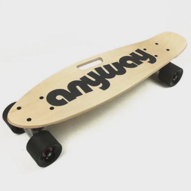 anyway皮皮滑板手提小鱼板专业滑板