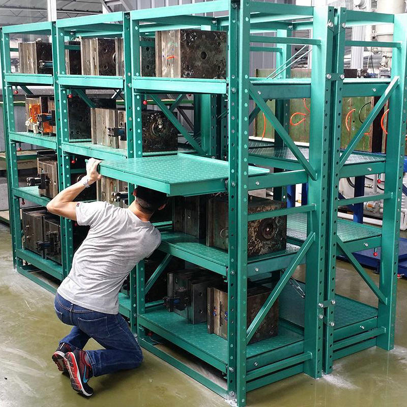 全开式多层仓储物料置物模具铁货架常规展示车间仓库工业抽屉