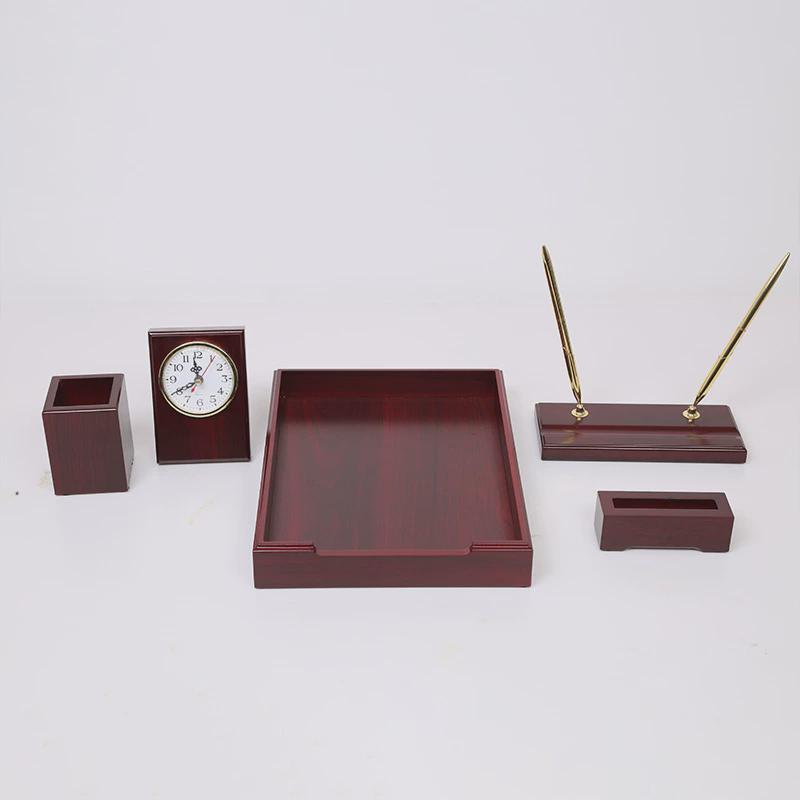 新款创意办公桌高档装饰品老板桌文台收纳笔筒办公桌摆件桌面用品