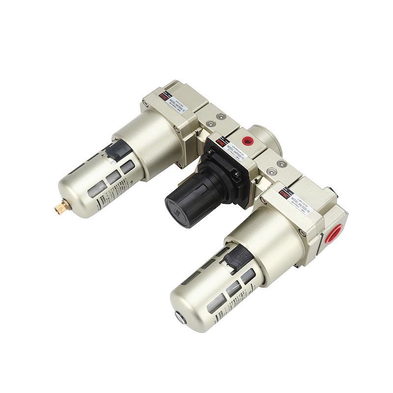 空气气源处理过滤器三联件sac5000-10油水分离器过滤器