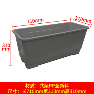 长方形高架桥花盆市政花箱天桥马路道路隔离护栏绿化种植箱花槽